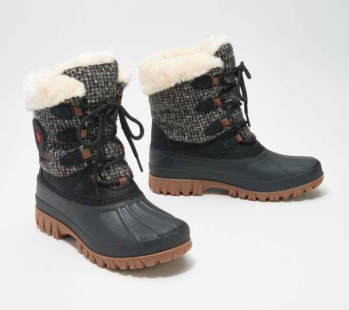 Cougar Waterproof LaceUp Boots Cabin ShopStyle