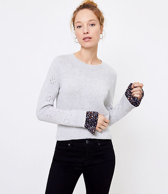 loft embellished sweater