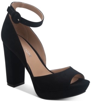 errita block heel sandals