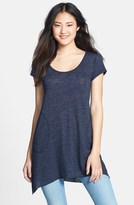 Thumbnail for your product : Allen Allen Angled Slubbed Tunic Tee