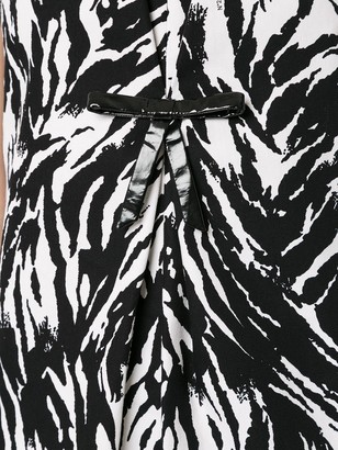 No.21 Zebra Patterned Short Dress