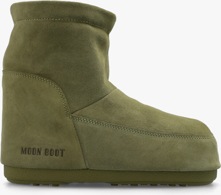 Moon Boot Women's Green Boots | ShopStyle