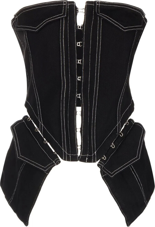 Dion Lee Pocket Denim Corset