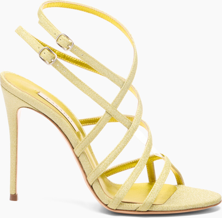 Casadei Solar Eclipse Julia Cage Sandal - Woman Sandals Sunshine 39.5