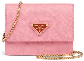 prada pink sling bag
