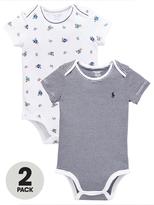 Thumbnail for your product : Ralph Lauren Baby Boys 2 Pack Of Bodysuits
