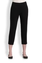 Thumbnail for your product : Piazza Sempione Audrey Wool Capri Pants
