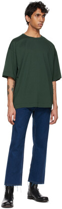 Dries Van Noten Green Jersey T-Shirt