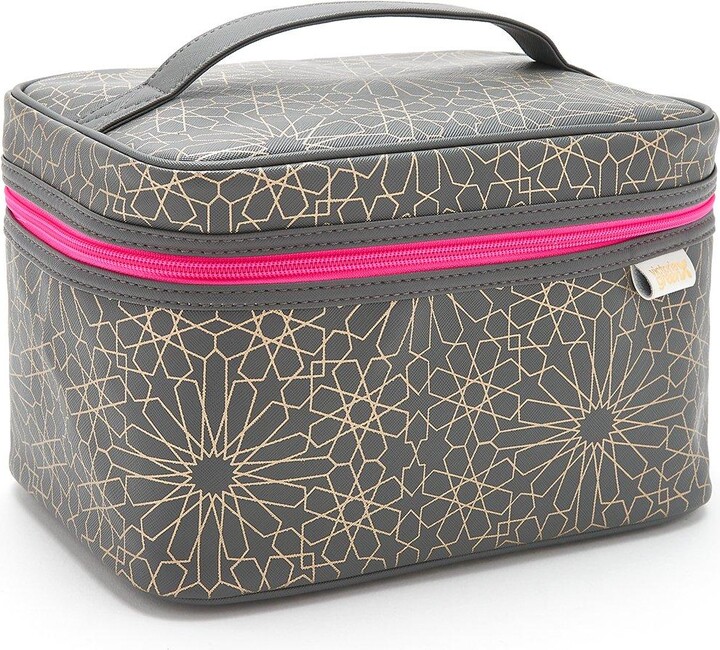 Victoria Green 'Edie' Vanity Case in Mandala Charcoal ShopStyle