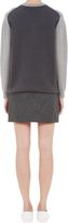 Thumbnail for your product : Edun Colorblock Mini Skirt-Grey