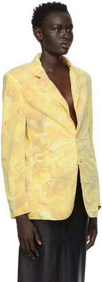 Kwaidan Editions Yellow 6 Layer Jersey Blazer
