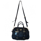 Thumbnail for your product : Prada Black Nappa Leather Gaufre Bag/Tote