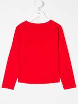 Thumbnail for your product : Moschino Kids heart logo top