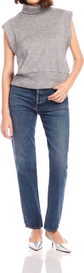 Fifteen-Twenty Jodie Turtleneck Sweater In Heather