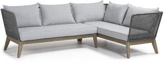 Linea Furniture Dark Grey Coen 5 Seater Outdoor Corner Sofa