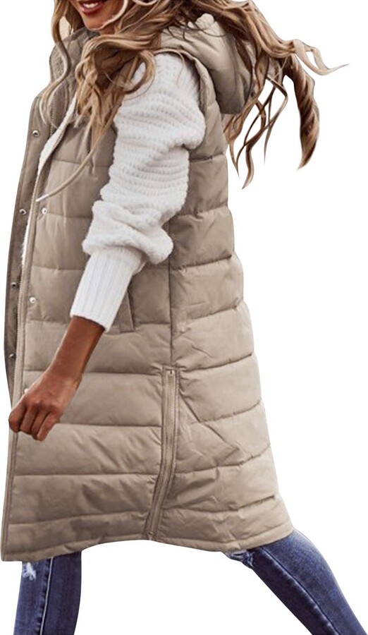 extra long ladies gilet