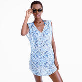 Thumbnail for your product : J.Crew Shoulder-tie tunic in marine fern