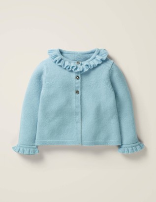 Frilly Cashmere Cardigan