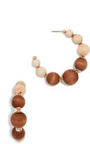 Thumbnail for your product : Shashi Rio Hoop Earrings