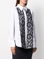 Thumbnail for your product : Escada Lace Detail Boxy Fit Shirt