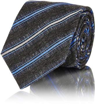 Kiton Men's Striped Wool-Blend Necktie