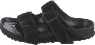 Rick Owens X Birkenstock Ponyhair Slides