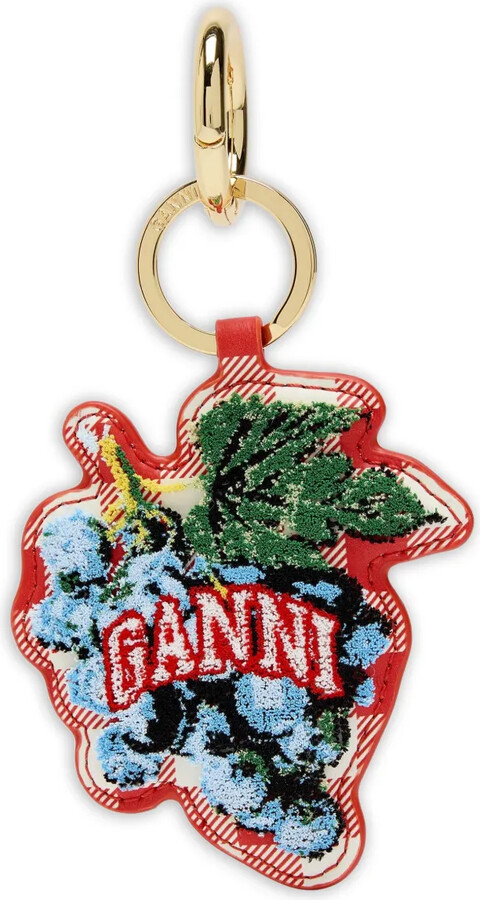 Ganni Grape keyring