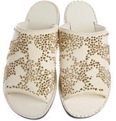Thumbnail for your product : Thomas Wylde Embellished Leather Sandals