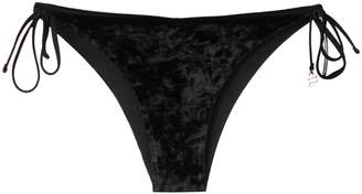 Fisico velvet Brazilian bikini bottom