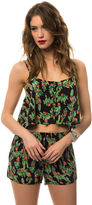 Thumbnail for your product : Obey The Peyote Gardens Crop Tank