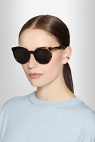 Thumbnail for your product : Fendi Round-frame acetate sunglasses