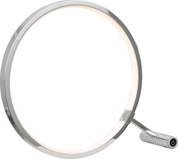 Dainolite 15W LED Table Lamp in Silver