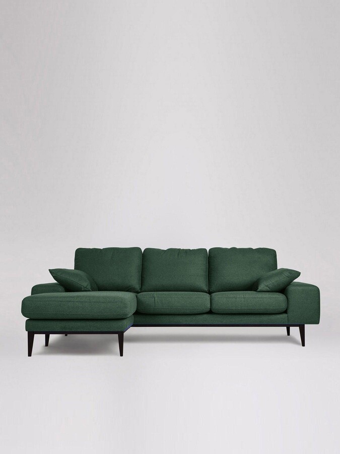 Swoon Tulum Fabric Left Hand Corner Sofa Smart Wool ShopStyle Sectionals