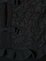 Thumbnail for your product : Valentino lace bib dress