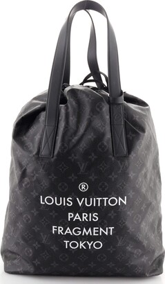 Louis Vuitton Black x Fragment Monogram Eclipse Tote Bag Leather
