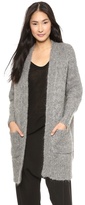 Thumbnail for your product : DKNY Long Sleeve Open Front Cardigan