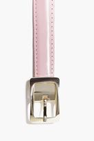 Thumbnail for your product : boohoo Bethany Patent Skinny Belt