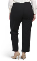 Thumbnail for your product : Plus Viscose Stretch Ponte Straight Pants