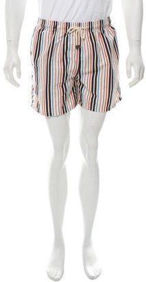 Solid & Striped Striped Swim Shorts w/ Tags