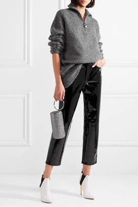 Opening Ceremony Oversized Cable-knit Wool-blend Sweater