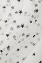 Thumbnail for your product : Monique Lhuillier Strapless glittered tulle dress