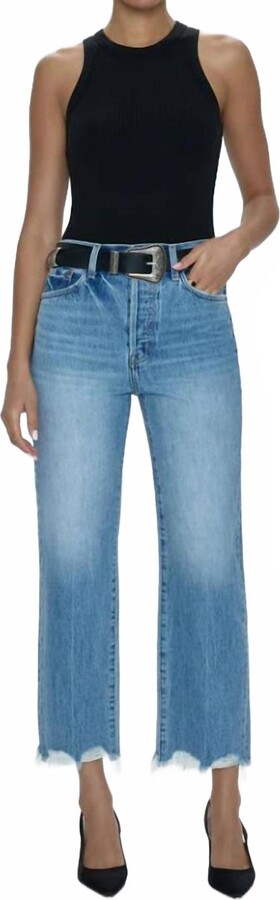 Pistola Denim Cassie Crop In Vintage Era