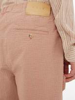 Thumbnail for your product : BEIGE Arje - Timothee Striped Seersucker Trousers - Mens Multi