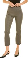 Thumbnail for your product : Theory Yoke Leather Cropped Flare Pant