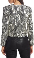 Thumbnail for your product : Alice + Olivia Kidman Embellished Sequin Jacket