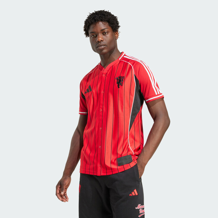 adidas Manchester United US Pack Shirt Mufc Red XS Mens