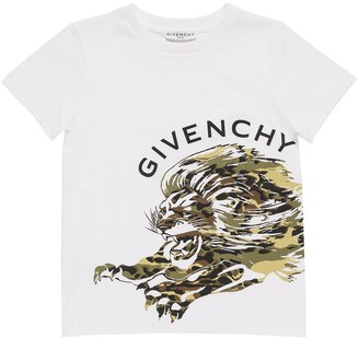 Givenchy Printed Cotton Jersey T-shirt