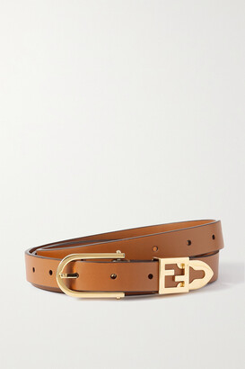 Fendi Leather Belt - Brown