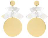 Thumbnail for your product : Elizabeth and James 23K Gold Plated Mother of Pearl Accent Terri Earrings