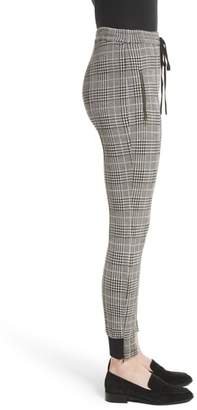 Tracy Reese Houndstooth Ankle Skinny Pants